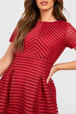 Vestito Midi Boutique Da Ballo Scolastico Con Gonna A Ruota 7 Vestito Midi Boutique Da Ballo Scolastico Con Gonna A Ruota -Negozio al dettaglio Vestiti azz03564 berry xl 3