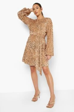 Vestito A Trapezio Premaman Allacciato In Vita Con Paillettes 6 Vestito A Trapezio Premaman Allacciato In Vita Con Paillettes -Negozio al dettaglio Vestiti bzz01741 stone xl 2