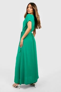 Vestito Maxi A Incrocio -Negozio al dettaglio Vestiti dzz15082 green xl 1
