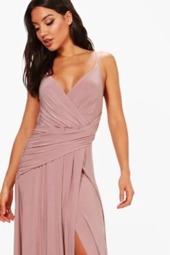 Vestito Maxi De Cerimonia Seducente A Incrocio Con Laccetti E Ruches 7 Vestito Maxi De Cerimonia Seducente A Incrocio Con Laccetti E Ruches -Negozio al dettaglio Vestiti dzz46259 red xl 3