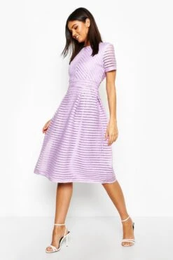 Vestito Midi Boutique Da Ballo Scolastico Con Gonna Intera -Negozio al dettaglio Vestiti dzz87621 ivory xl 3