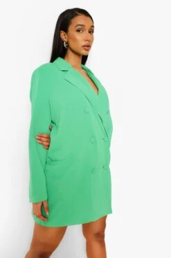 Vestito Blazer Sartoriale Oversize 6 Vestito Blazer Sartoriale Oversize -Negozio al dettaglio Vestiti fzz07209 bright20green xl 2