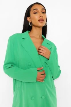 Vestito Blazer Sartoriale Oversize 7 Vestito Blazer Sartoriale Oversize -Negozio al dettaglio Vestiti fzz07209 bright20green xl 3