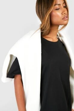 Vestito T-shirt Oversize Basic -Negozio al dettaglio Vestiti fzz08535 black xl 3