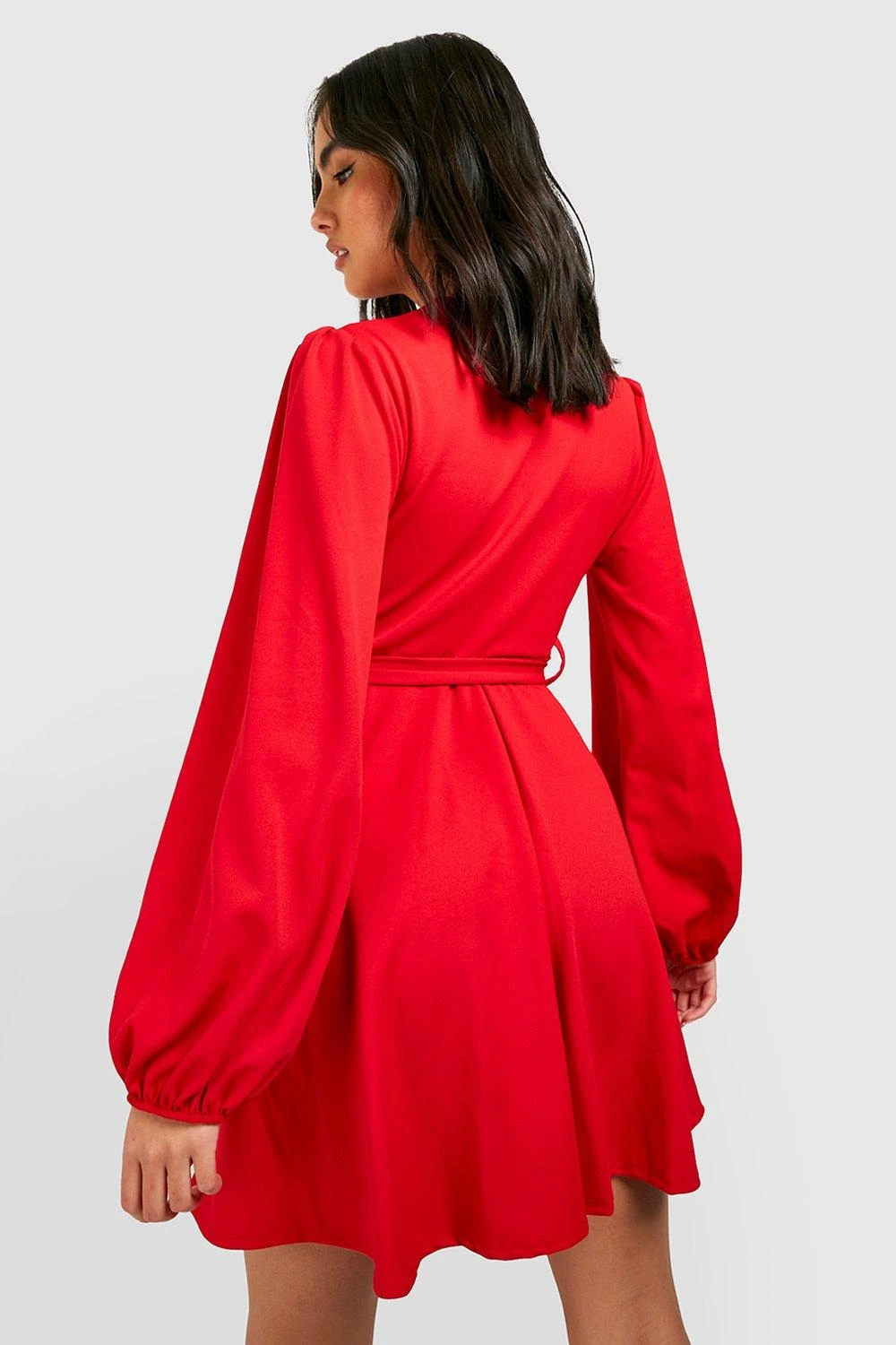 Vestito Scaldacuore Skater Con Maniche A Palloncino 2 Vestito Scaldacuore Skater Con Maniche A Palloncino - immagine 2