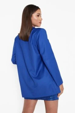 Vestito Scaldacuore Midi A Quadri Con Arricciature -Negozio al dettaglio Vestiti fzz31977 cobalt xl 3