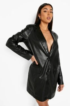Vestito Blazer Oversize In PU