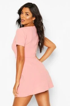 Vestito Skater Con Pieghe Frontali -Negozio al dettaglio Vestiti fzz67394 black xl 1