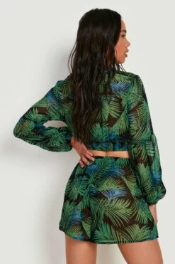 Vestito Da Mare Petite Con Stampa, Cut-out E Anello -Negozio al dettaglio Vestiti gzz07774 black xl 1