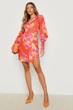 Vestito Scaldacuore Stile Skater A Fiori