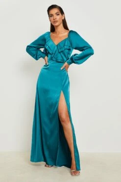 Vestito Blazer In Velluto Con Cintura E Paillettes -Negozio al dettaglio Vestiti gzz16919 emerald xl 2