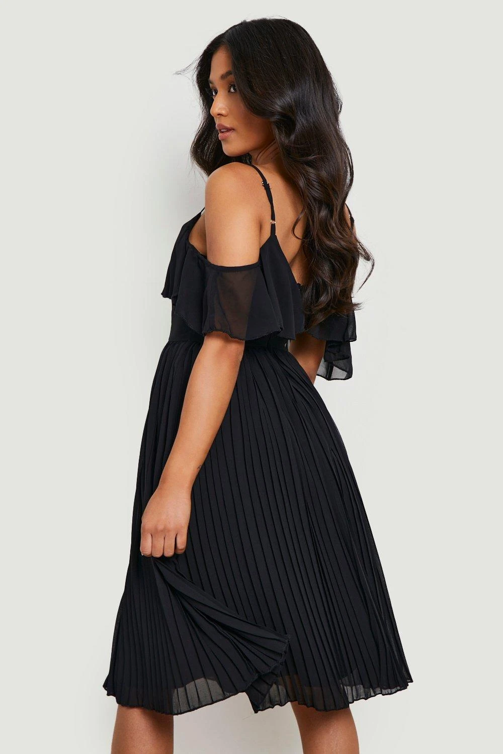 Vestito Da Cerimonia Petite Con Spalle Scoperte 2 Vestito Da Cerimonia Petite Con Spalle Scoperte - immagine 2