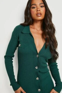 Vestito Petite Con Colletto E Bottoni 7 Vestito Petite Con Colletto E Bottoni -Negozio al dettaglio Vestiti gzz18620 forest xl 3