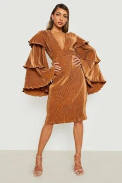 Vestito Scaldacuore Maxi Plissettato