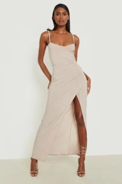 Vestito Maxi Seducente Scaldacuore Con Spalline -Negozio al dettaglio Vestiti gzz21429 stone xl 2