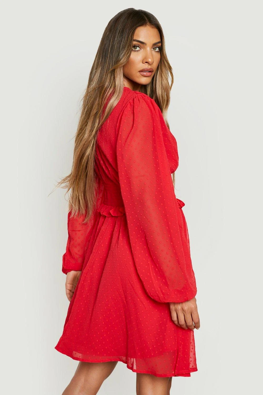 Vestito Grembiule In Rete Plumetis 2 Vestito Grembiule In Rete Plumetis - immagine 2