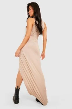 Vestito Maxi Scaldacuore Smanicato 5 Vestito Maxi Scaldacuore Smanicato -Negozio al dettaglio Vestiti gzz24928 stone xl 1