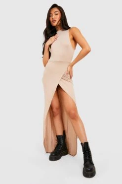 Vestito Maxi Scaldacuore Smanicato 6 Vestito Maxi Scaldacuore Smanicato -Negozio al dettaglio Vestiti gzz24928 stone xl 2