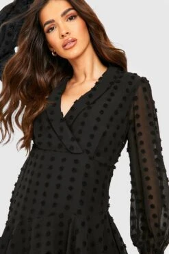 Vestito A Collo Alto Con Maniche Ampie -Negozio al dettaglio Vestiti gzz28087 black xl 3