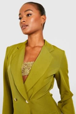 Vestito Blazer Tall Con Inserti In Pizzo -Negozio al dettaglio Vestiti gzz28381 lime xl 3