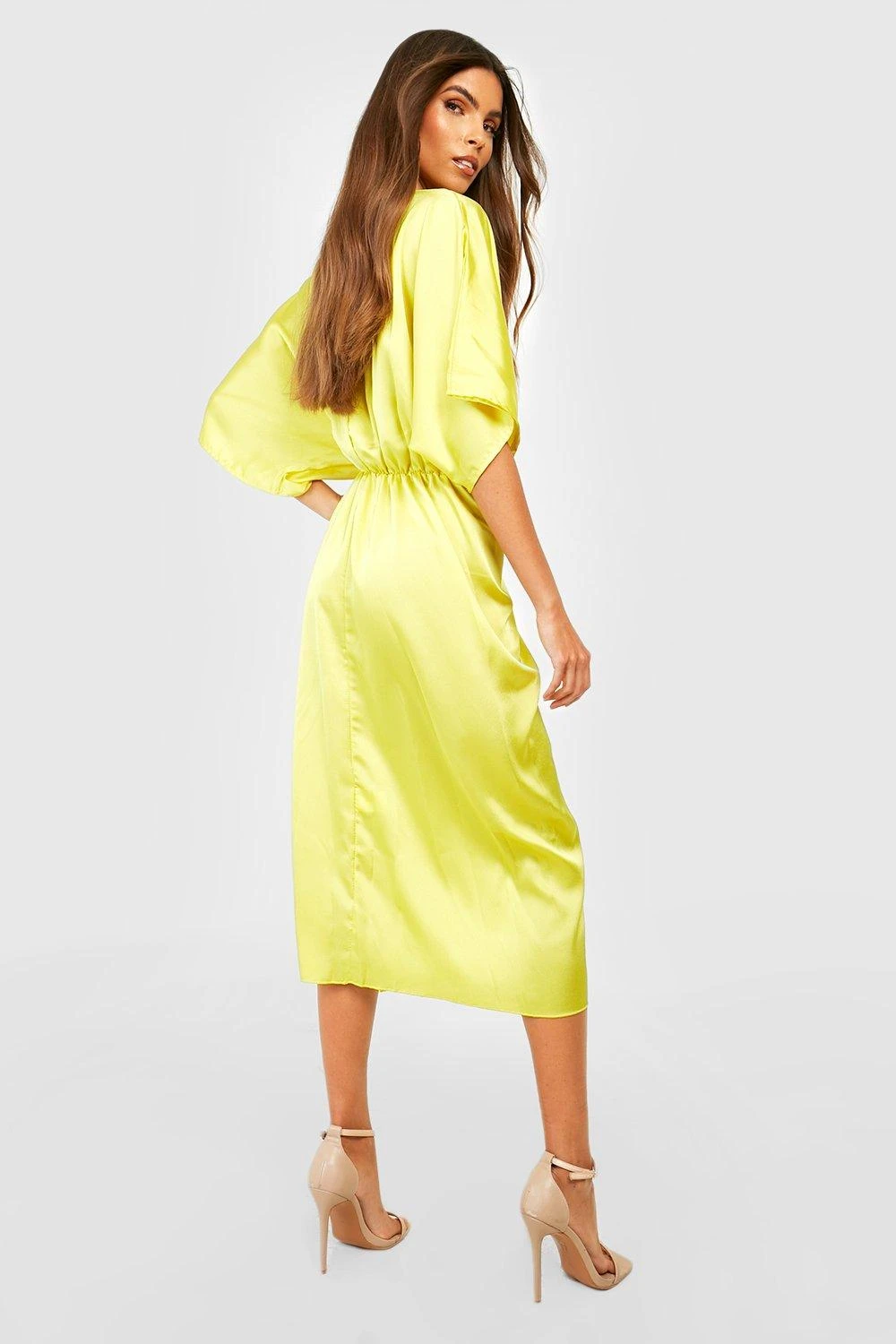 Vestito Midi Con Volant 2 Vestito Midi Con Volant - immagine 2