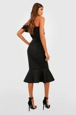 Vestito Midi Monospalla -Negozio al dettaglio Vestiti gzz31184 black xl 1