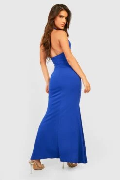 Vestito Longuette Allacciato Al Collo Con Cut-out -Negozio al dettaglio Vestiti gzz32432 cobalt xl 1