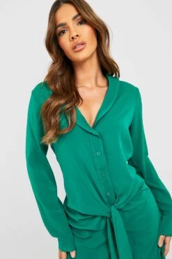 Vestito Camicia Allacciato Davanti -Negozio al dettaglio Vestiti gzz32747 bright20green xl 3