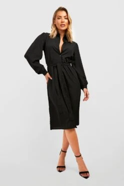 Vestito Camicia Longuette Classico