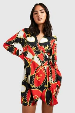 Vestito Scaldacuore Classico Con Stampa -Negozio al dettaglio Vestiti gzz32898 black xl 2