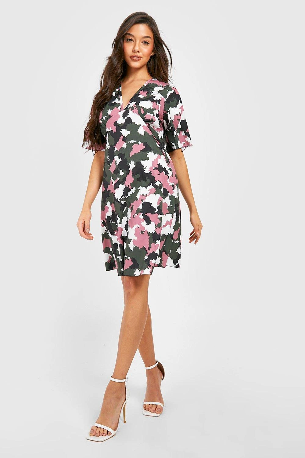 Vestito Maxi Con Paillettes, Scollo A Cappuccio E Spalline 3 Vestito Maxi Con Paillettes, Scollo A Cappuccio E Spalline - immagine 3