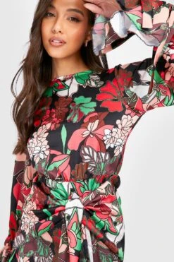 Vestito Maxi Damascato Con Paillettes E Fondo A Sirena 7 Vestito Maxi Damascato Con Paillettes E Fondo A Sirena -Negozio al dettaglio Vestiti gzz33110 black xl 3