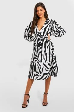 Vestito Skater Classico Con Stampa