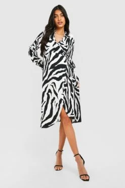 Vestito Midi Scaldacuore Premaman Classico Con Stampa -Negozio al dettaglio Vestiti gzz33670 black xl 2