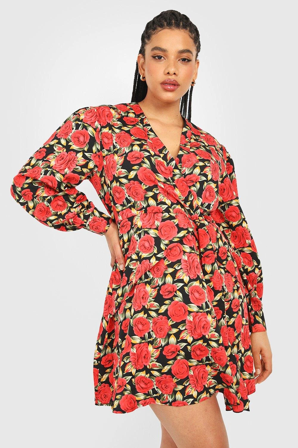 Vestito Skater Plus Size Classico 1 Vestito Skater Plus Size Classico