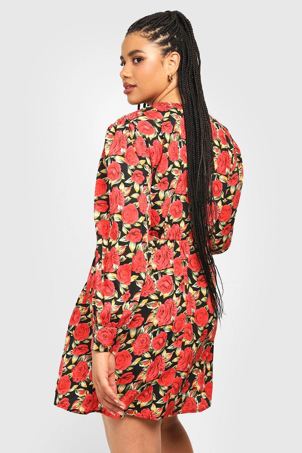 Vestito Skater Plus Size Classico 2 Vestito Skater Plus Size Classico - immagine 2