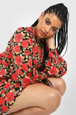 Vestito Skater Plus Size Classico 7 Vestito Skater Plus Size Classico -Negozio al dettaglio Vestiti gzz34582 red xl 3