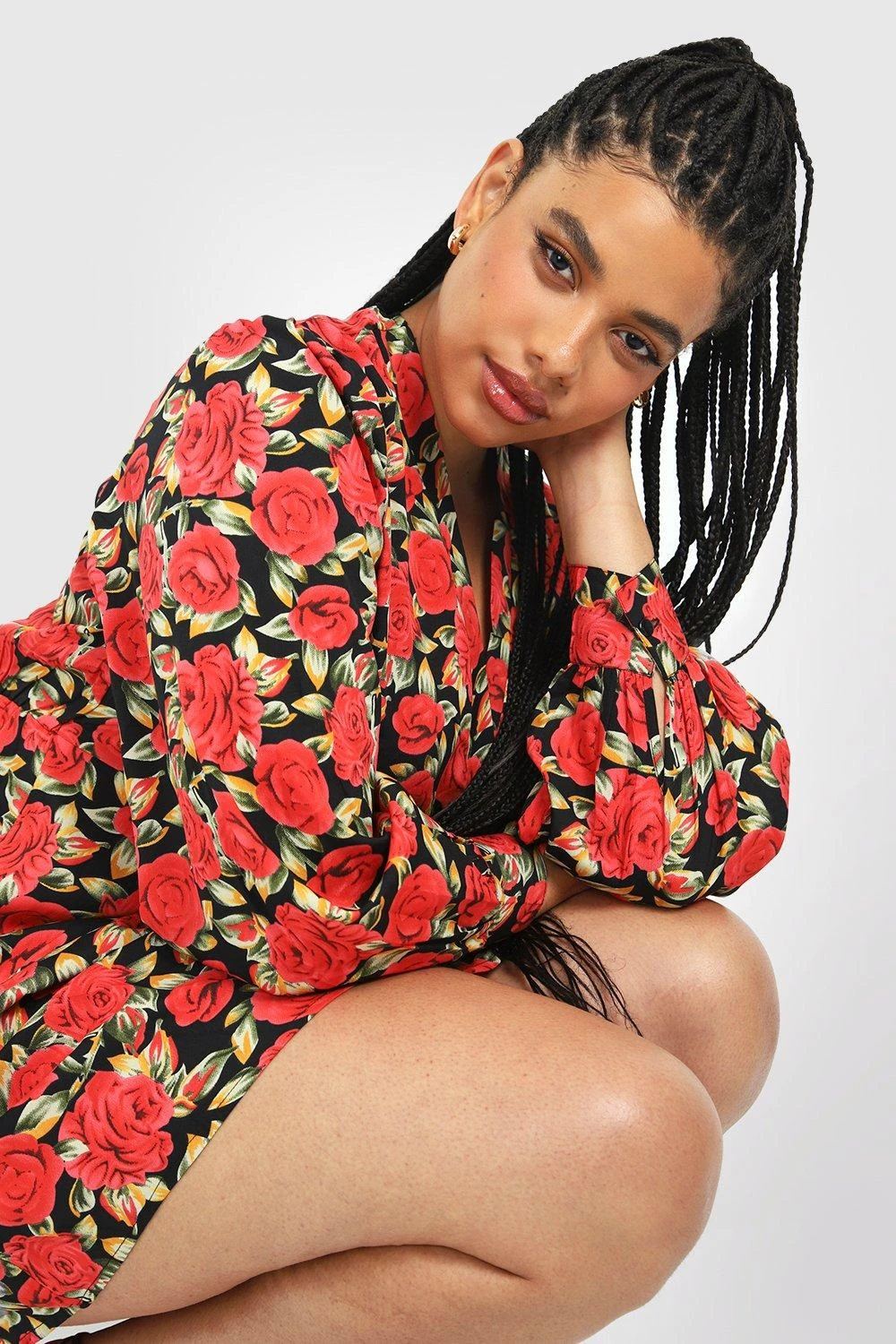 Vestito Skater Plus Size Classico 4 Vestito Skater Plus Size Classico - immagine 4