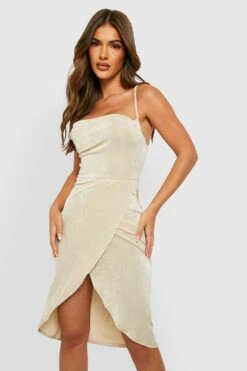 Vestito Pull-on Scaldacuore Seducente Con Scollo A Cappuccio E Trama -Negozio al dettaglio Vestiti gzz35059 champagne xl 2