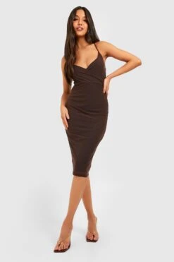 Vestito Scaldacuore Midi Basic In Rete