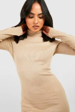 Vestito Midi A Collo Alto -Negozio al dettaglio Vestiti gzz36640 stone xl 3