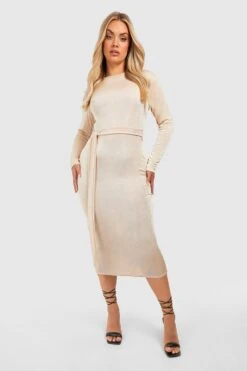 Vestito Maxi Plus Size Seducente In Acetato Laccetti In Vita -Negozio al dettaglio Vestiti gzz36744 stone xl 2