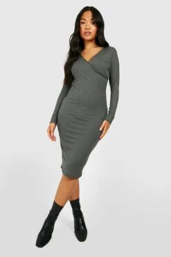 Vestito Midi Scaldacuore Petite A Coste Ampie