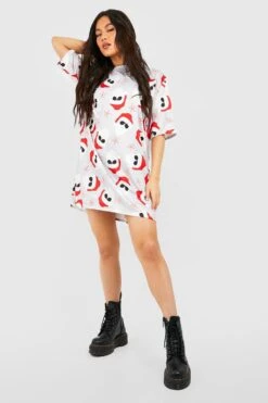 Novità - Vestito T-shirt Natalizio 6 Novità - Vestito T-shirt Natalizio -Negozio al dettaglio Vestiti gzz41700 grey xl 2