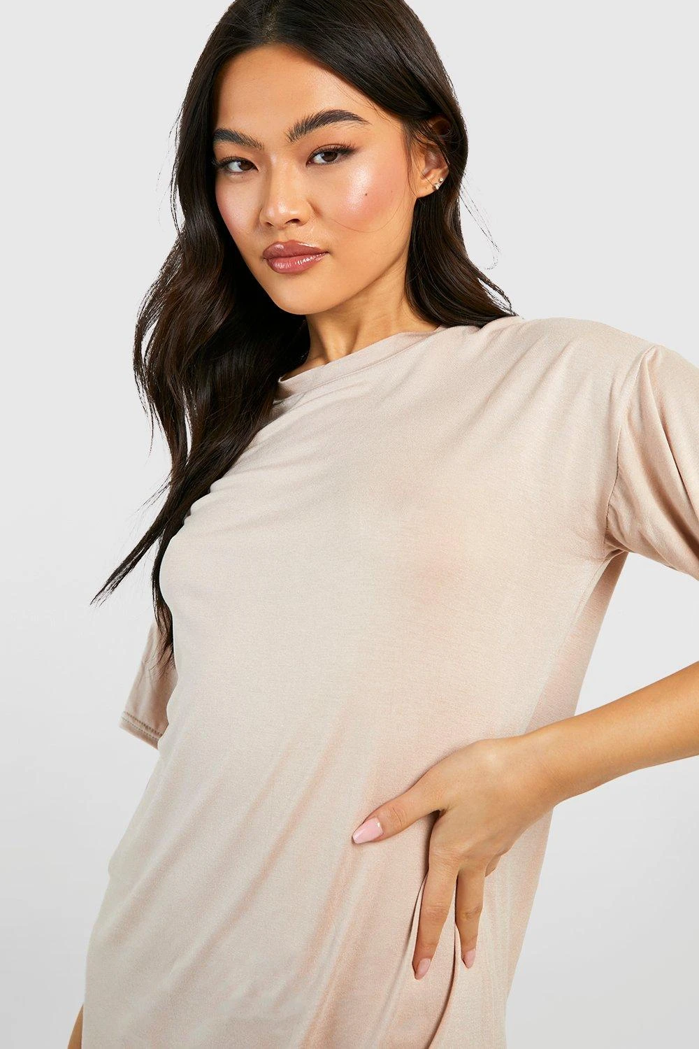 Vestito T-shirt Oversize In Cotone 4 Vestito T-shirt Oversize In Cotone - immagine 4