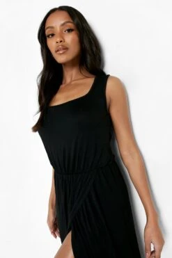 Vestito Scaldacuore Maxi Petite -Negozio al dettaglio Vestiti pzz02480 black xl 3