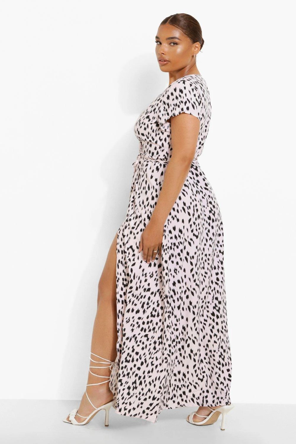 Vestito Scaldacuore Maxi Plus Size Animalier 2 Vestito Scaldacuore Maxi Plus Size Animalier - immagine 2