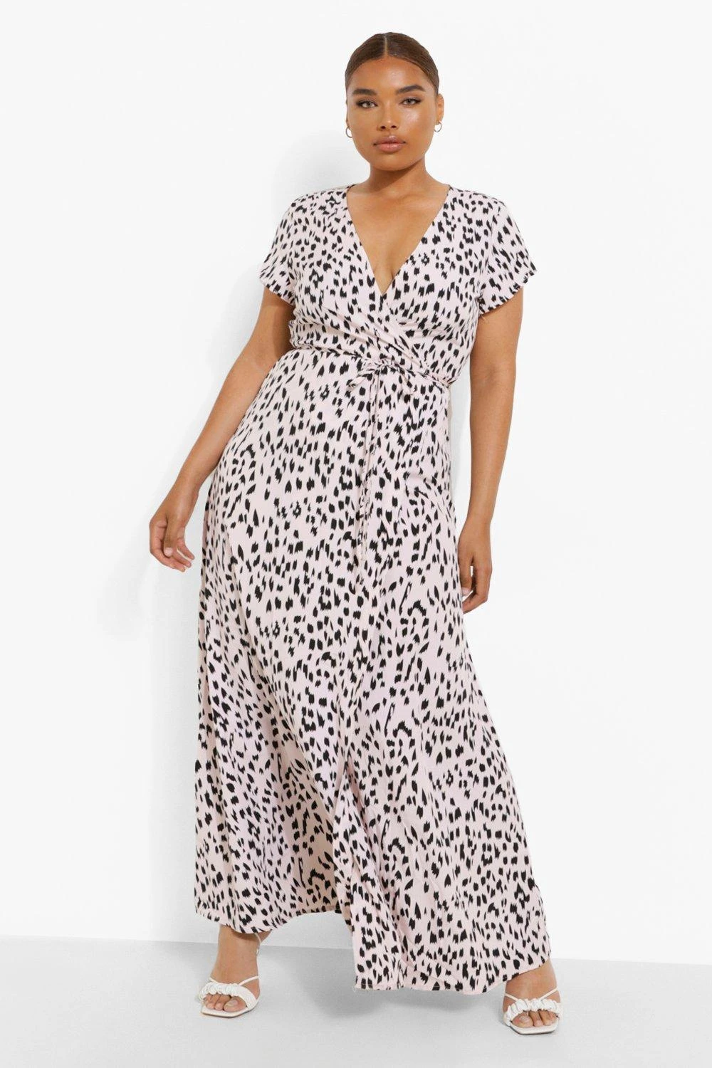Vestito Scaldacuore Maxi Plus Size Animalier 3 Vestito Scaldacuore Maxi Plus Size Animalier - immagine 3