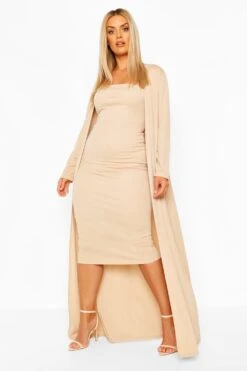 Vestito A Fascia Plus Size & Spolverino -Negozio al dettaglio Vestiti pzz65415 stone xl 3